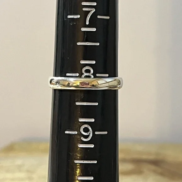 SOLID 925 SILVER PURPLE DAHLIA COPPER SPINY TURQUOISE GEMSTONE RING SIZE 8.25 - Picture 8 of 9